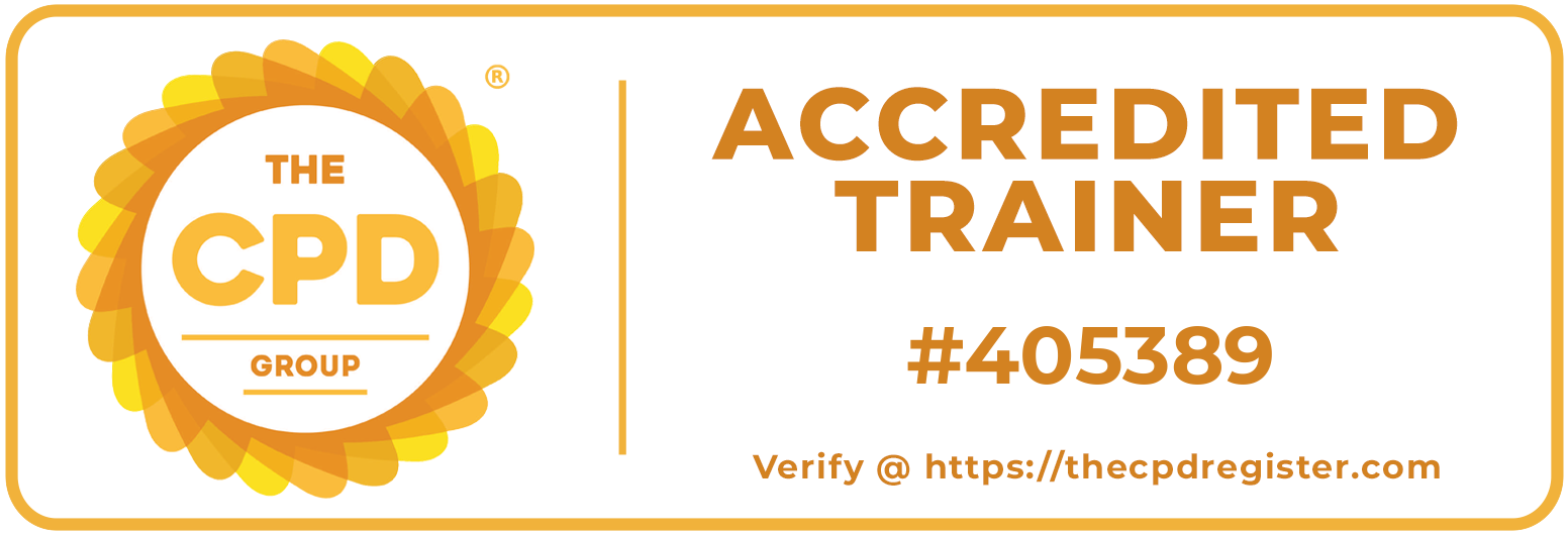 The CPD Group Accredited Trainer #405389